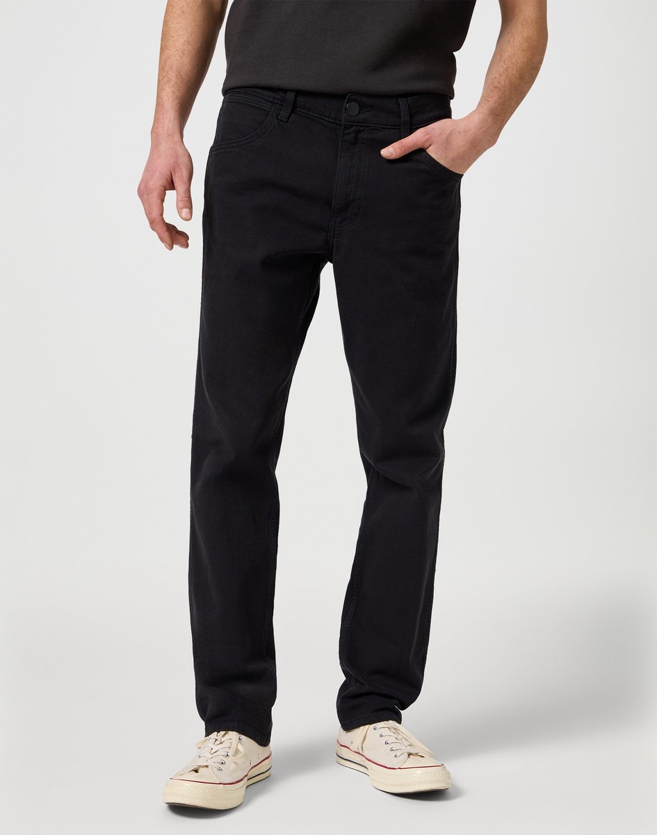 Wrangler Greensboro Rinse Regular Fit W30 X L30 Zwart