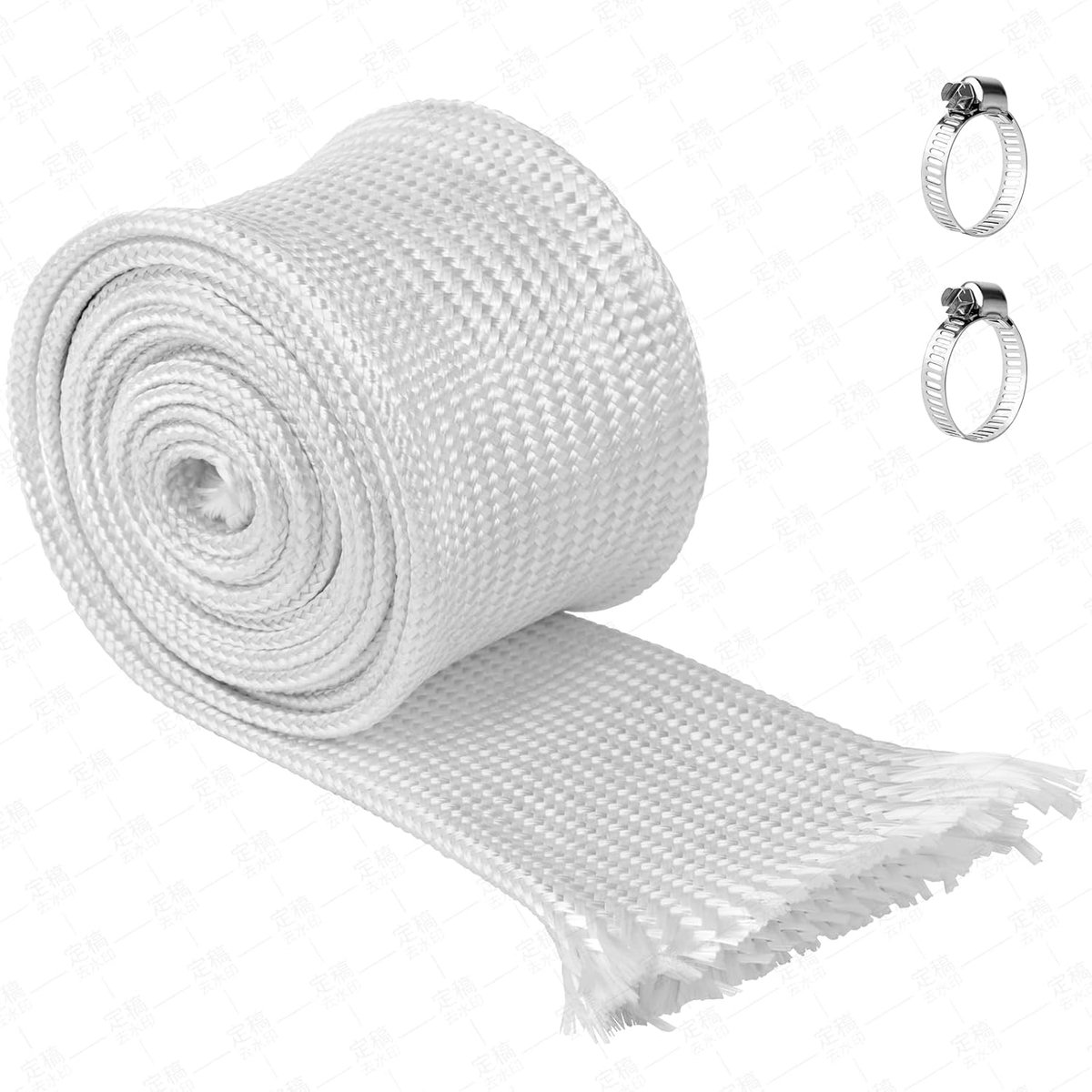 Exhaust Hose, 1.5 m, Heat Resistant Parent Heater, Hose with 2 Clips, Heat Protection Hose, Heat Protection Exhaust - ShopVlot