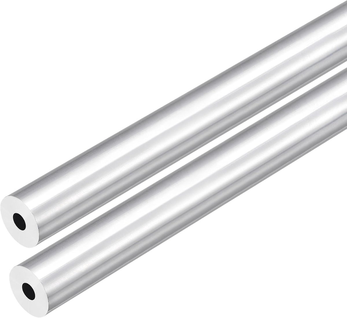 DMiotech 2pcs (16mm OD x 5mm ID) 6063 Aluminum Round Tube 300mm Length Industry Metal Tube for Machinery Frame - ShopVlot