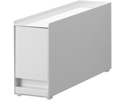 Yamazaki Tower Kruidenrek compact uitschuifbaar - Wit