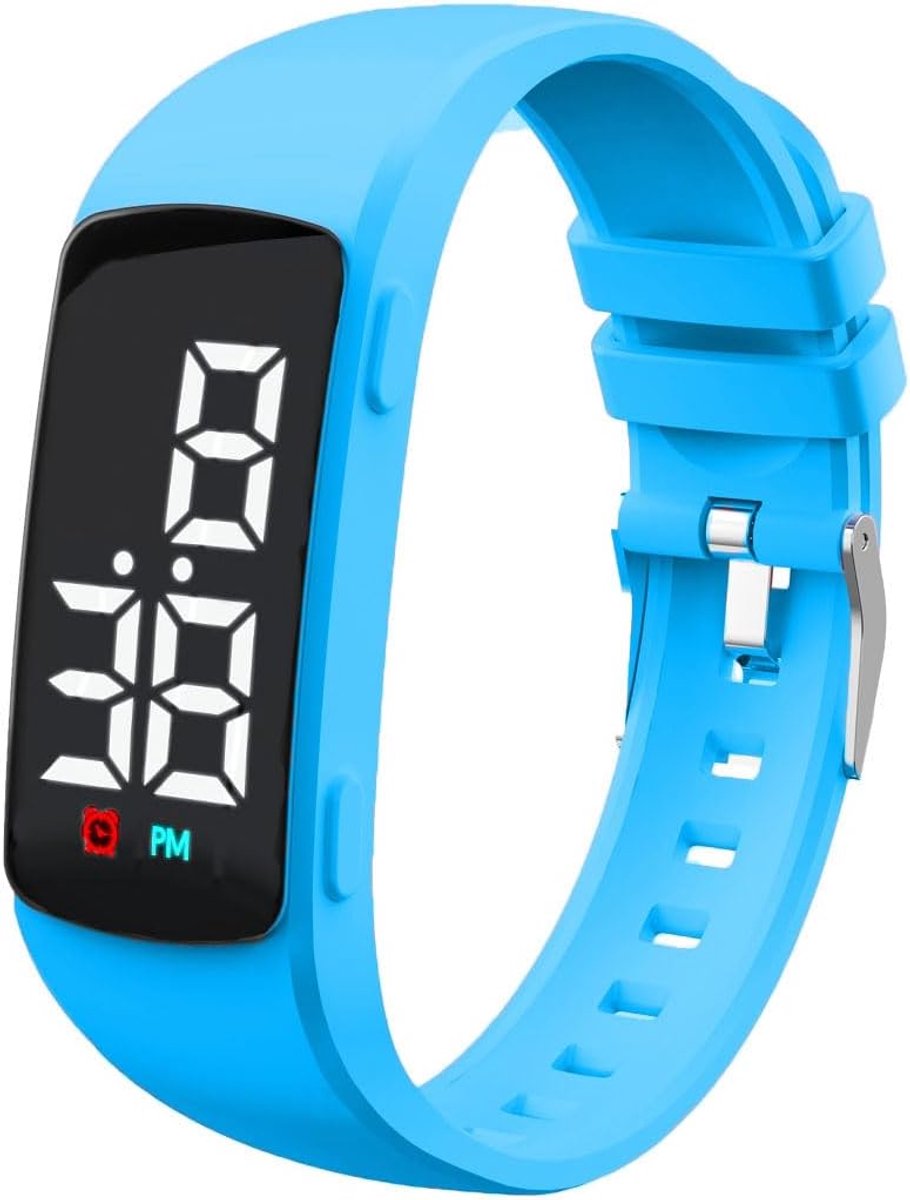 8 Alarm Silent Vibrerende Alarm Horloge Waterdicht Medische Herinnering Horloge - met Timer en 8 Dagelijkse Alarmen - ShopVlot