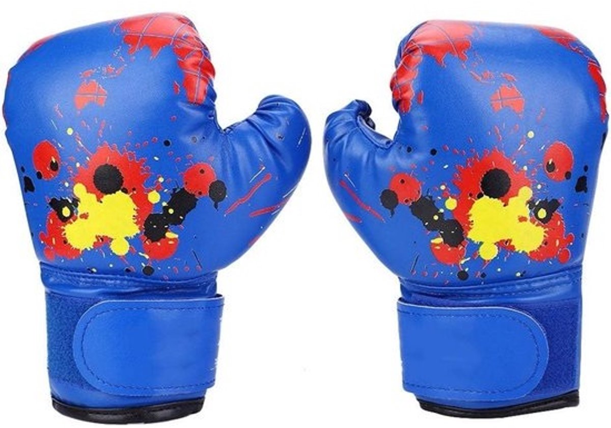 Kinderen bokshandschoenen van PU-leer voor MMA-training - Punching bag mitts voor jongens en meisjes van 2-11 jaar