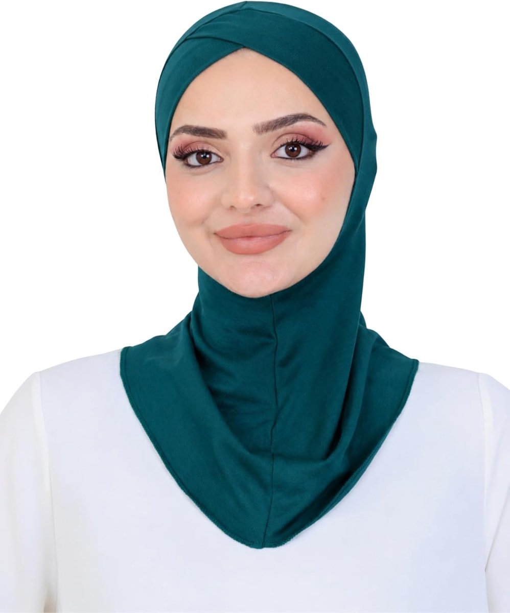 Chique hijab hoofddoek voor dames, jersey sport hoofddoeken vrouwen
