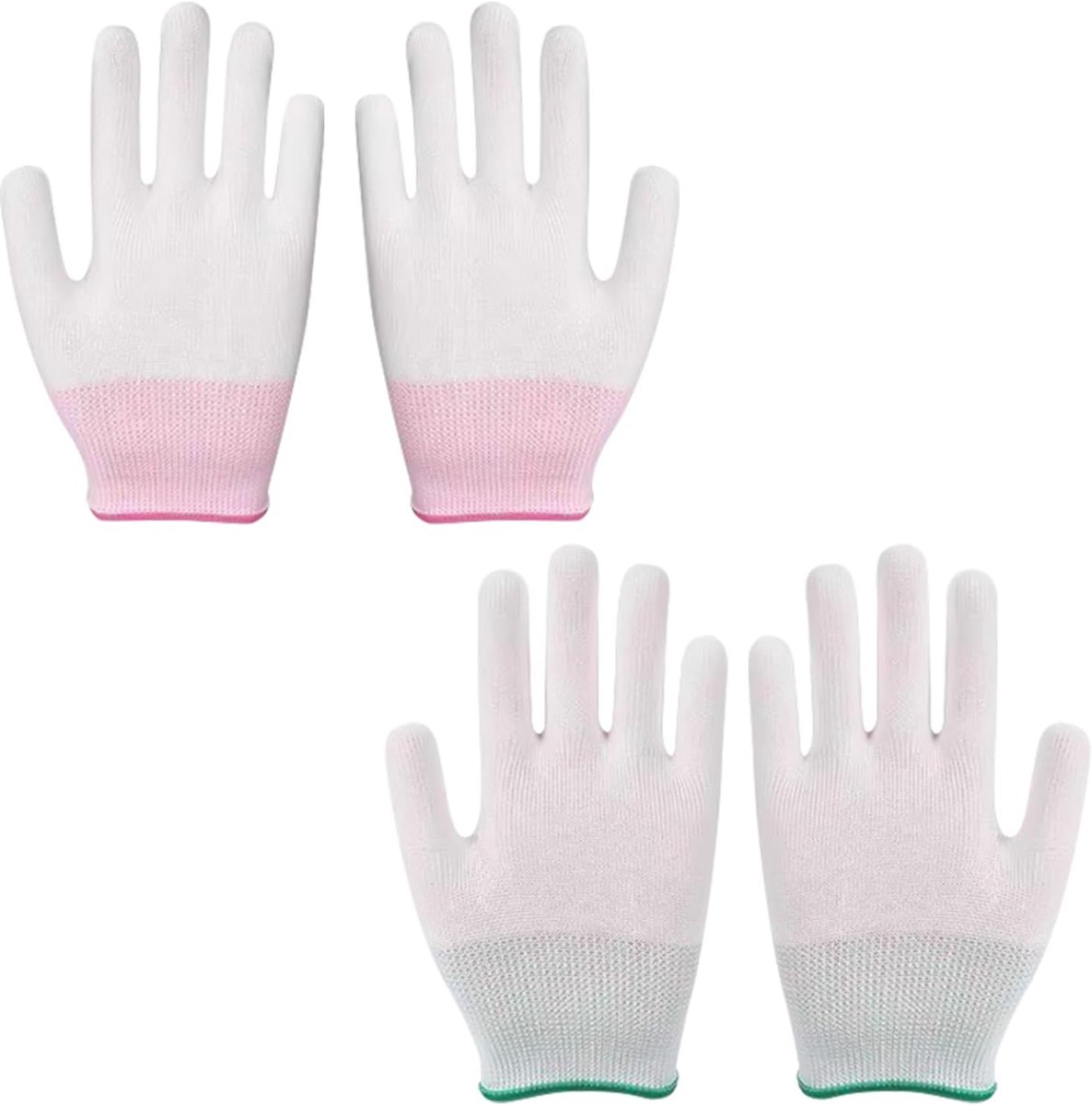 Hittebestendige handschoenen, krultang, hittebescherming, handschoen en hittebestendige onderlaag, professionele stijltang, accessoires voor het stylen van kroezen en kroezen