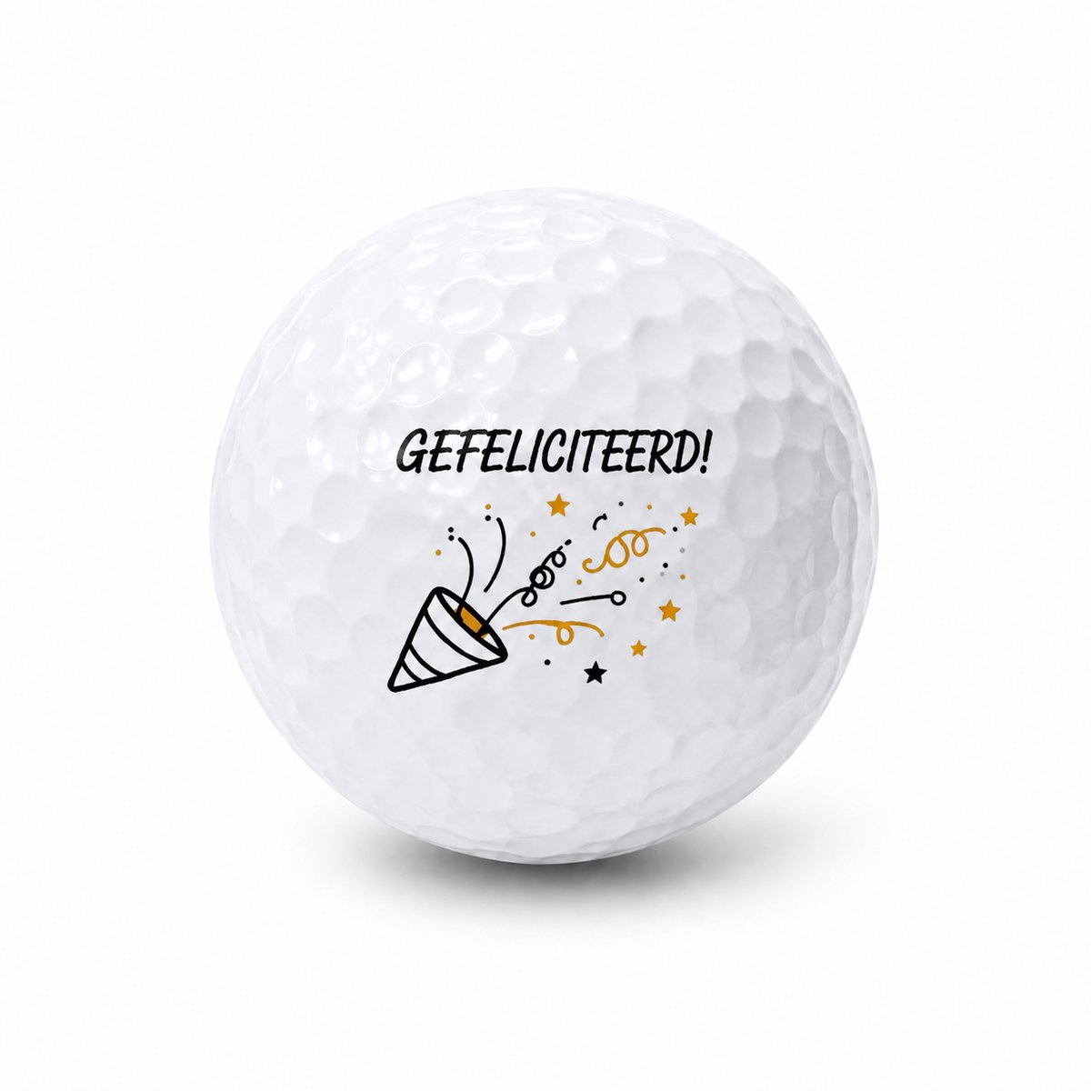 Wilson Golfballen Gefeliciteerd - Verjaardag Golf Cadeau - 3 stuks