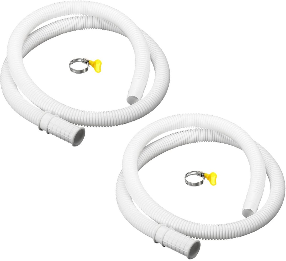 Elzusha - 2 Stuks Universele Afvoerbuizen voor Airconditioning 16 mm ID