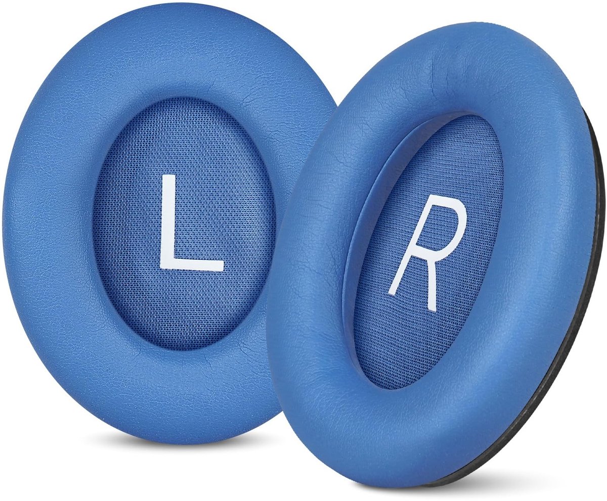 Elzusha - Vervangende Oorkussens voor Bose QuietComfort - Eenvoudige Installatie - Blauw