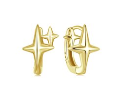 Elzusha - Sterrenoorbellen van 925 Zilver voor Dames