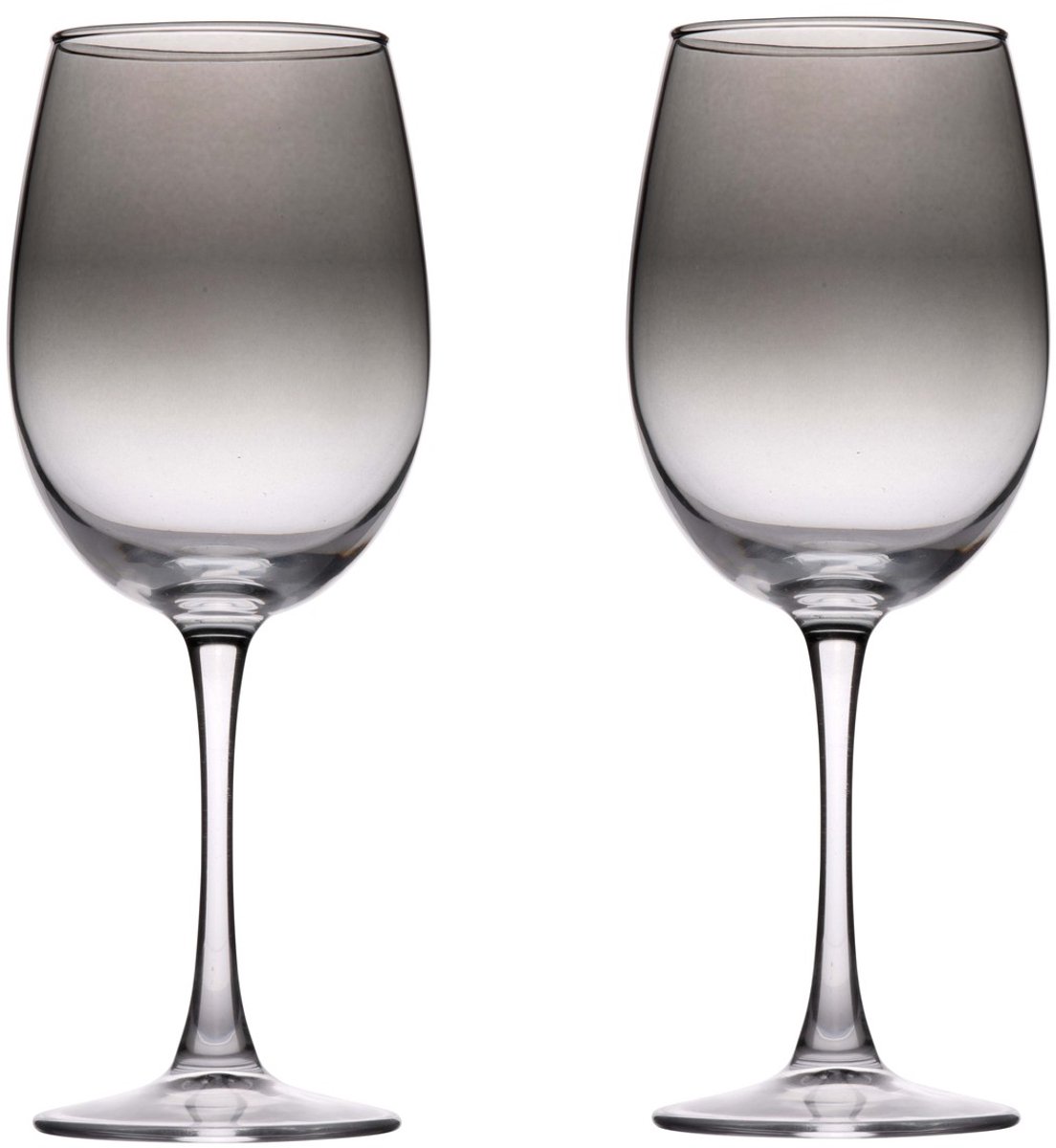 alpina Wijnglazen Set 4 Stuks - Wijn Glazen Smoked - Geschikt voor Rode en Witte Wijn - Glasservies voor elke Gelegenheid - Glas