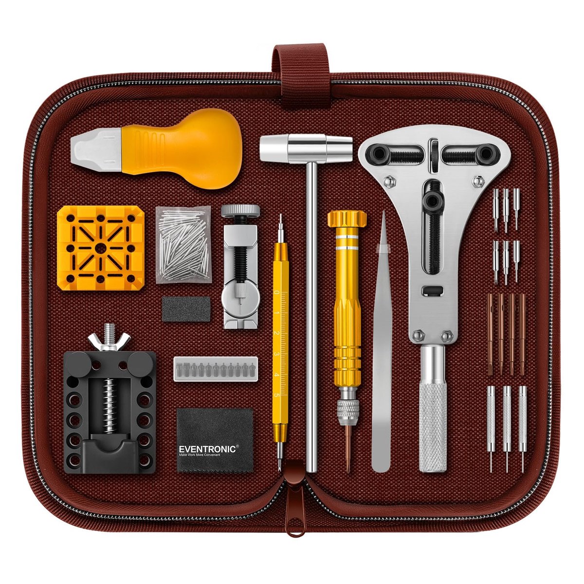 Complete Horlogereparatieset voor Professioneel en Thuisgebruik