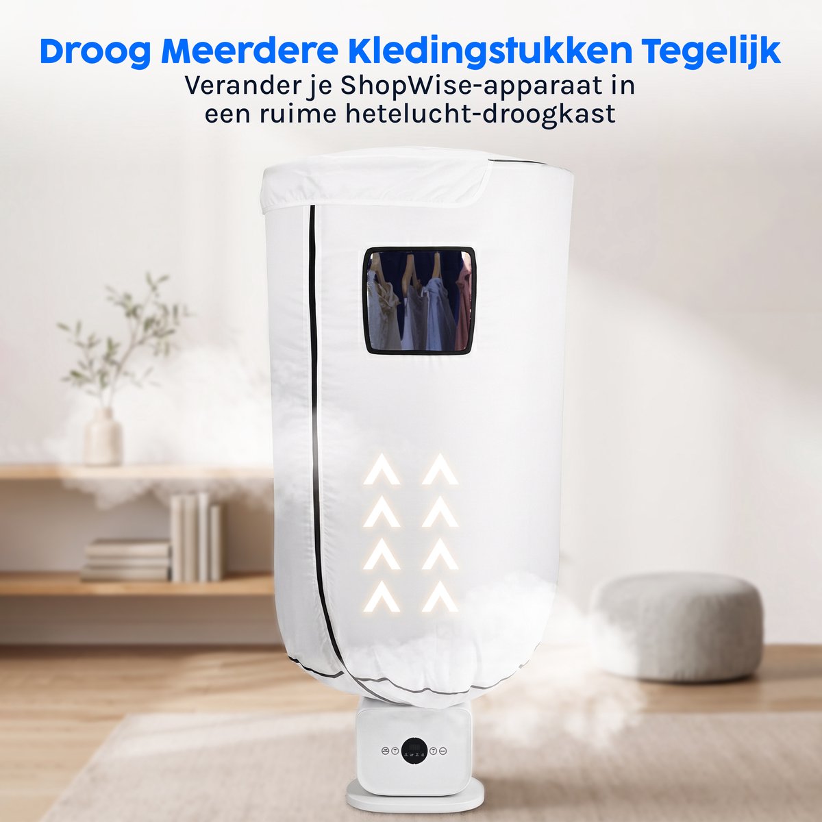 ShopWise Multifunctionele Strijkpop en Kledingdroger, Voor Overhemden, Broeken en Schoenen