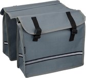 Dunlop Dubbele Fietstas 26 Liter Grijs