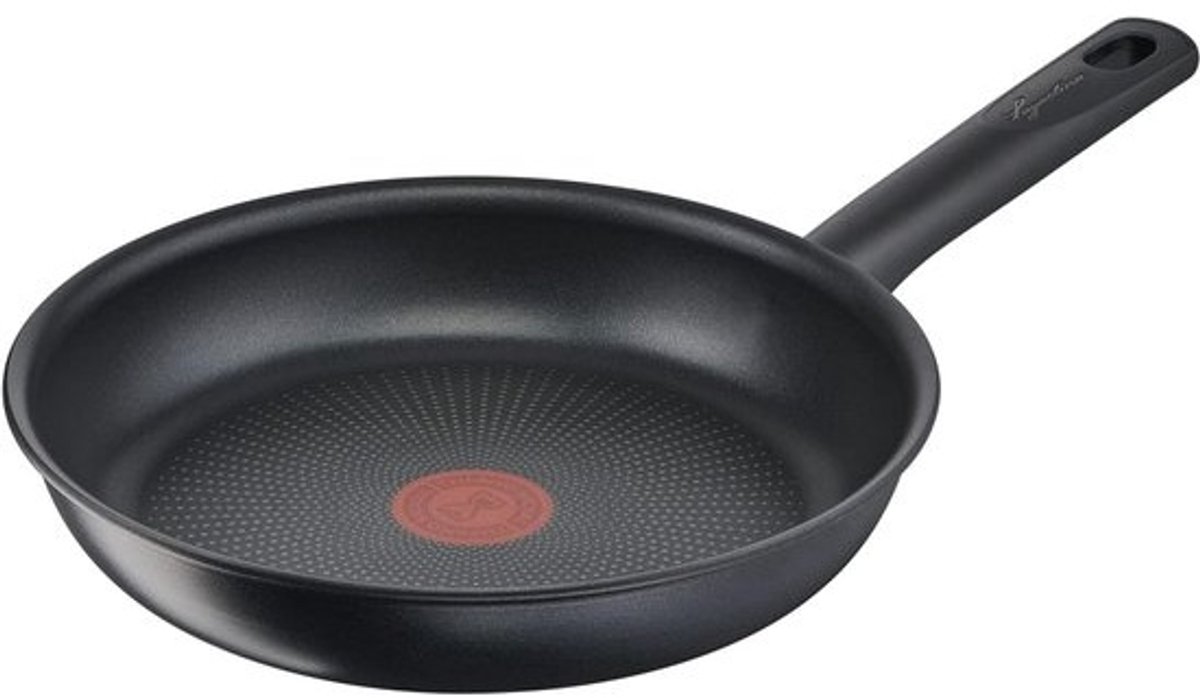 Antiaanbakpan Ø 24 cm van 100% gerecycled aluminium voor gas en oveninductie