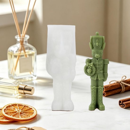 Tridimensional Cascanueces – Estatua Reutilizable Handleiding van — afbeelding 3