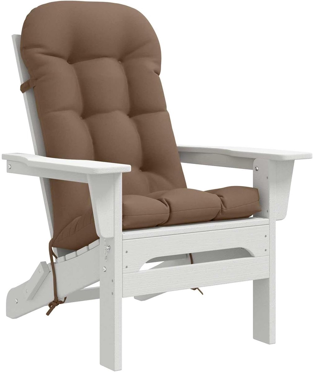 Kussen 100% polyester taupe 48 x 112 x 10 cm