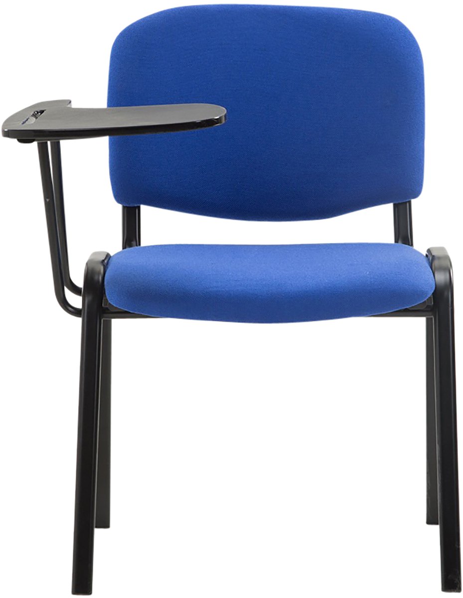 Bureaustoel - Set van 4 - Stof - Blauw