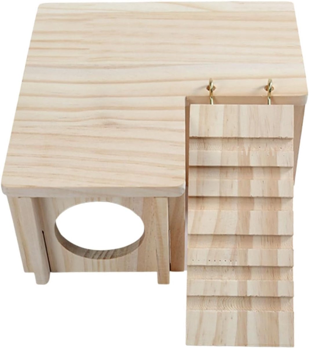 1 Set Een huis Dieren binnen hamster huis huisdier hamster huizen hut houten schuilplaats houten schuilplaatsen huis schuilplaats voor s