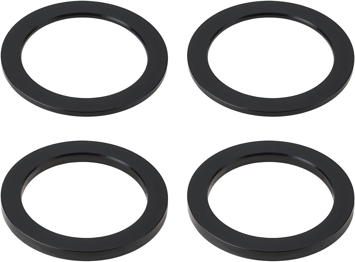 4 stks Fiets Trapas As Aluminiumlegering Wasmachine 24x32mm Compatibel met Shimano BB86 91 92 52
