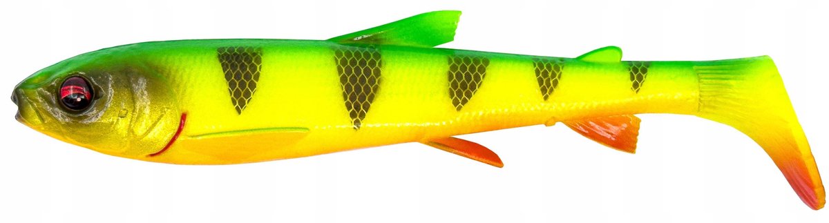 Savage Gear 3D Whitefish Shad 12cm 14g Firetiger Kunstaas