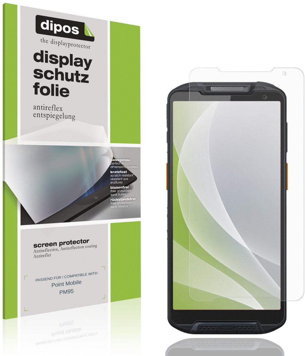 dipos – 4x Matte Beschermfolie geschikt voor Point Mobile PM95 | Krasbestendige & antireflecterende Screenprotector Ultra-Thin