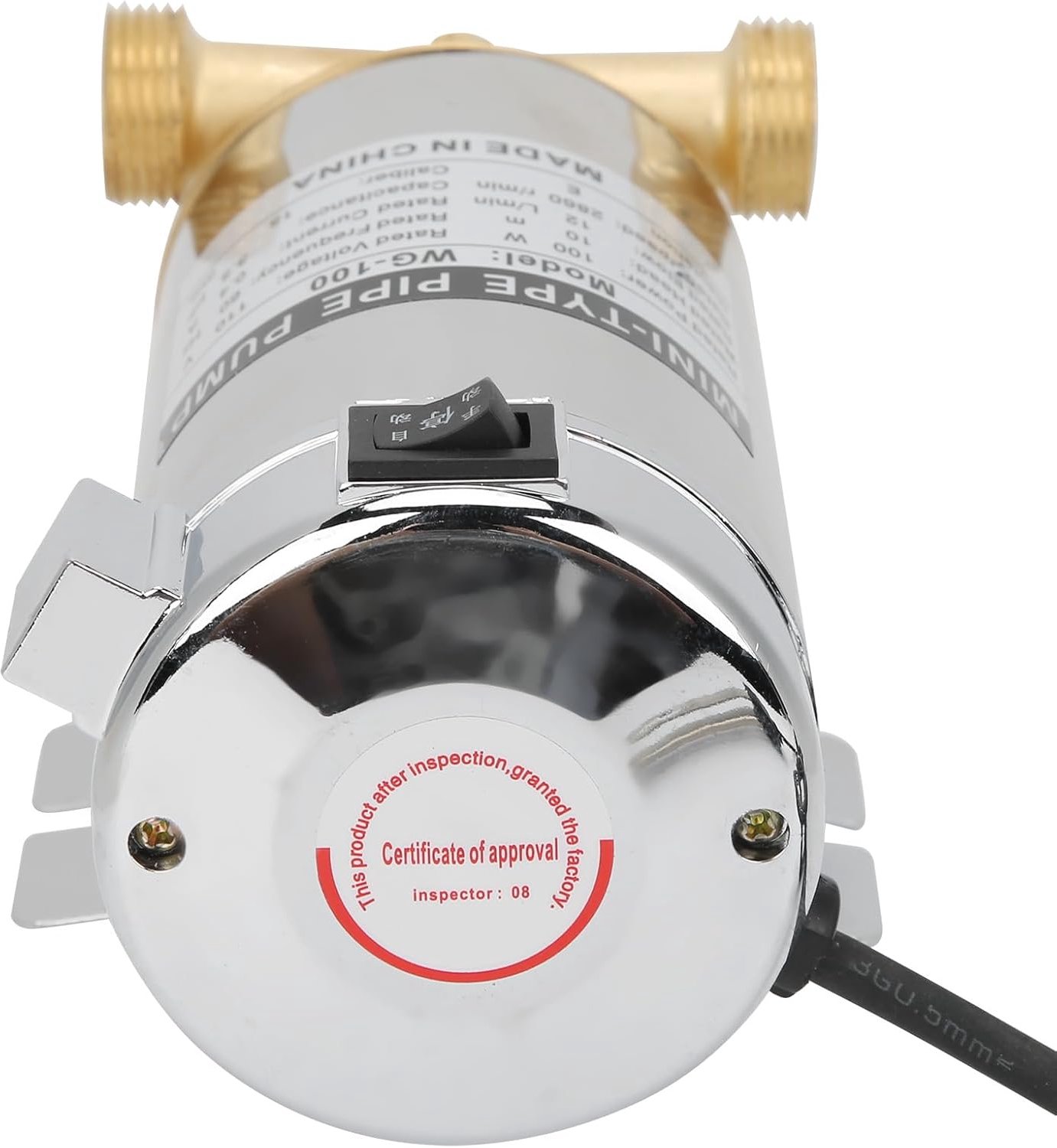 Waterdrukverhoger Pomp - 100W Automatisch - Compact en Krachtig - Ideaal voor Douche of Tuin - ShopVlot