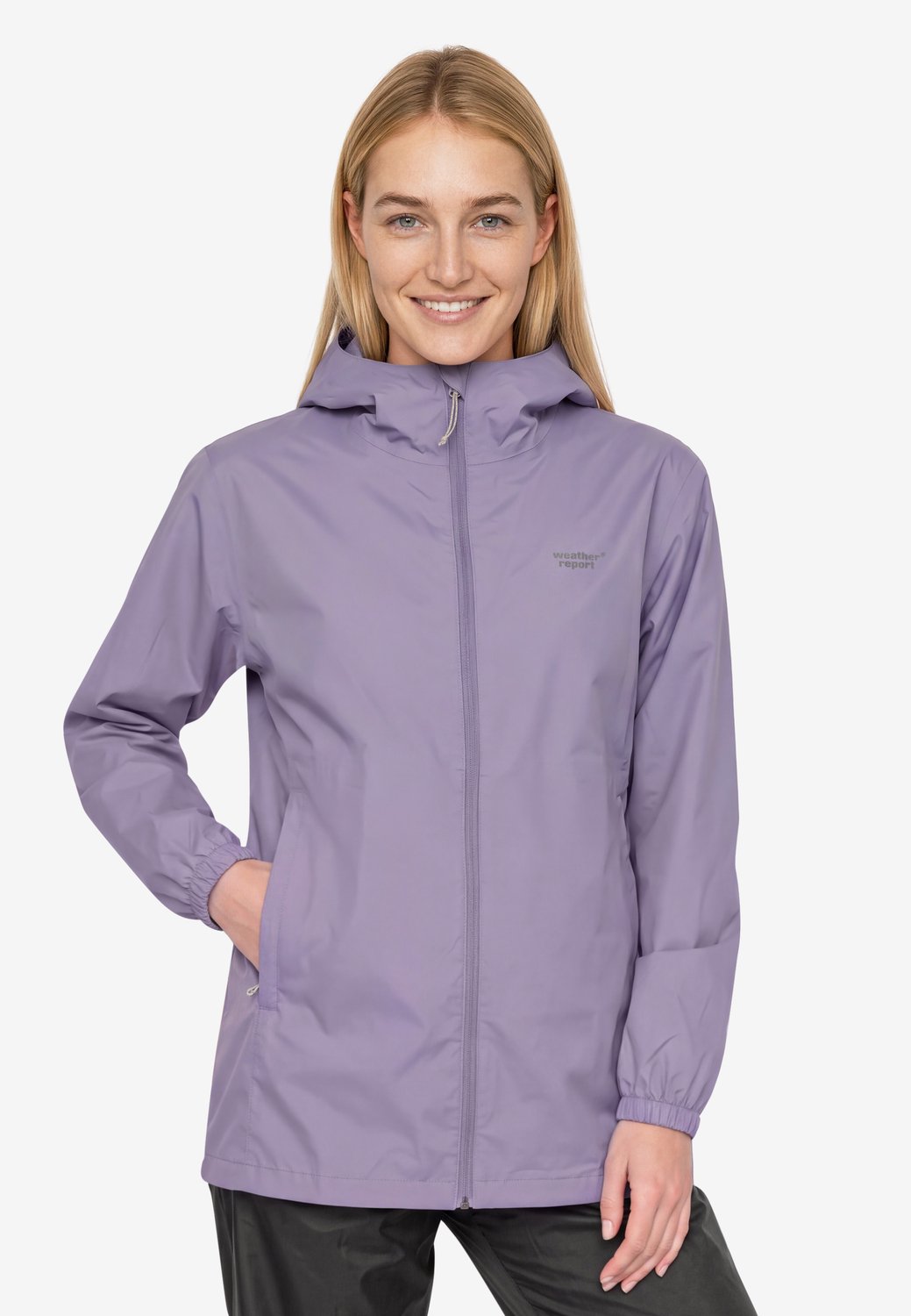 Weather Report Regenjacke Pack’way Antraciet