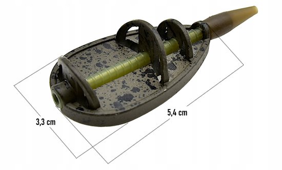 Method Feeder Korft 30g M met snelle connector voor onderlijn — afbeelding 5
