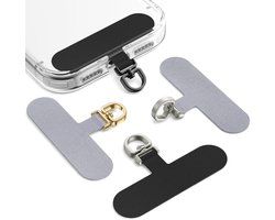 SURPHY 4 stuks Draaibare telefoonkoordhouder Universele stabiele patch