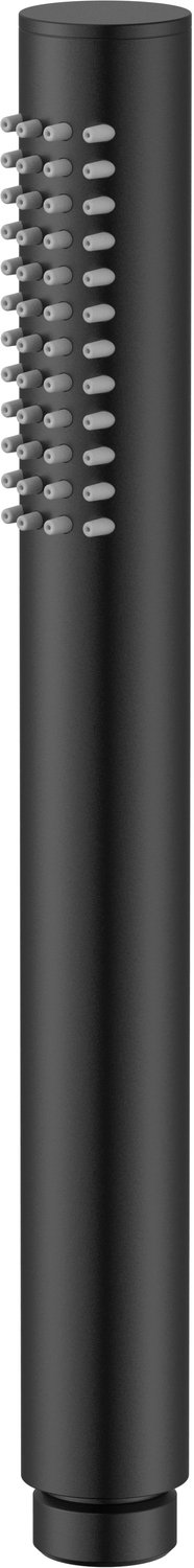 UNIFORMA Handdouche rond - 1 stand - 21 cm - Mat zwart