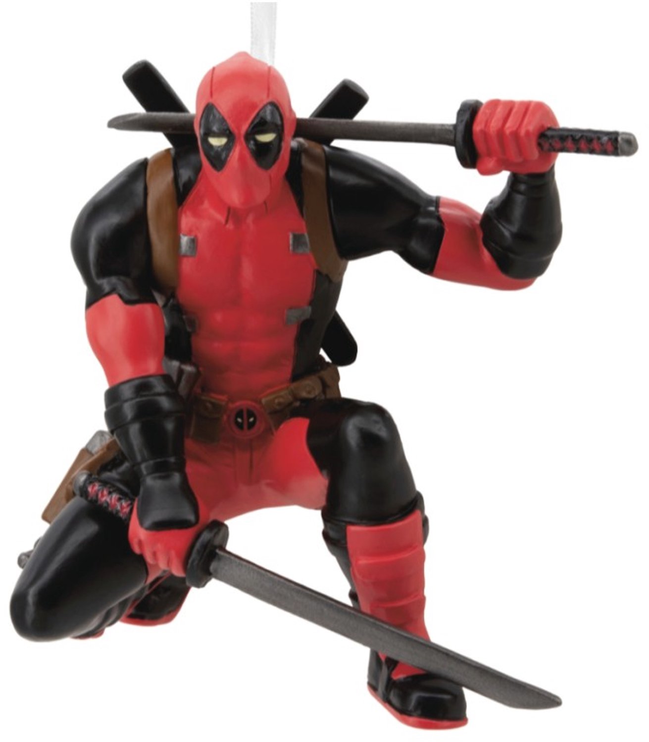 Ornament l93 fc deadpool crouching Hallmark