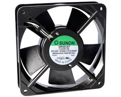 Sunon DP203AT-2122LBT.GN Axiaalventilator 230 V/AC 79.83 m³/h (l x b x h) 25 x 120 x 120 mm