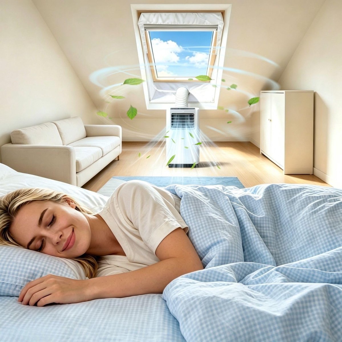 Raamafdichting voor mobiele airco - Specificatie 2 x 150 cm - Voor woonkamer slaapkamer hal kantoor of ontvangstruimte - Ontworpen als decoratief accent voor een verzorgde presentatie - Voor dagelijks gebruik - Gericht op gebruiksgemak