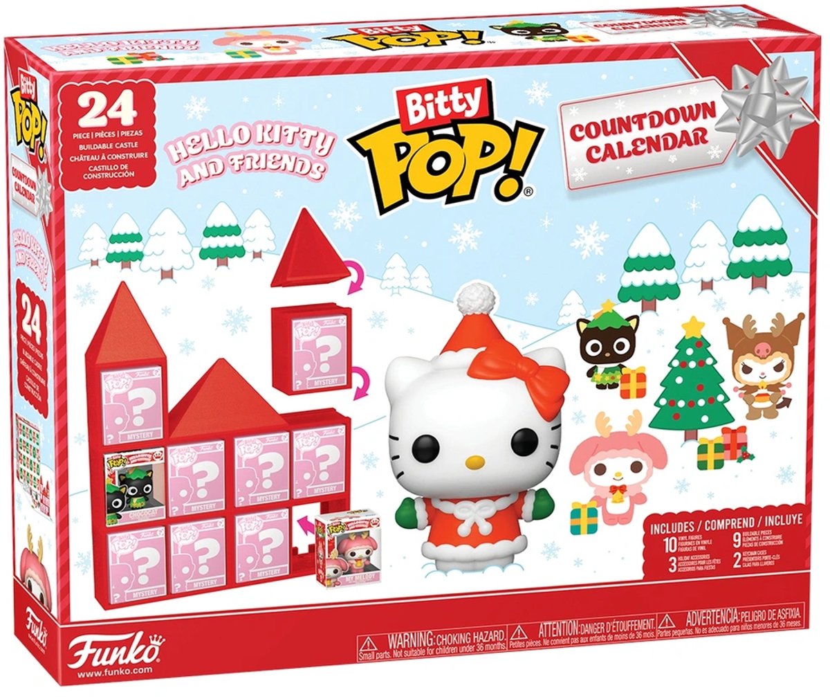 Pop Bitty: Adventskalender - Hello Kitty and Friends - Countdown Calendar — cadeau in Spellen & Speelgoed - foto 5