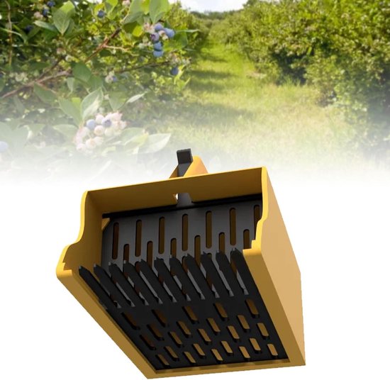 Ergonomische Oogsthark voor Bessen, Ideaal voor Blauwe Bessen en Frambozen, Handige Tuinaccessoires met Kam voor Eenvoudig Plukken — afbeelding 5