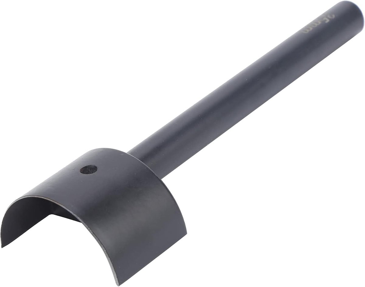 Semicirculaire Hoekpons voor Leer - 40mm Perforator voor Riemen en Creatieve Projecten