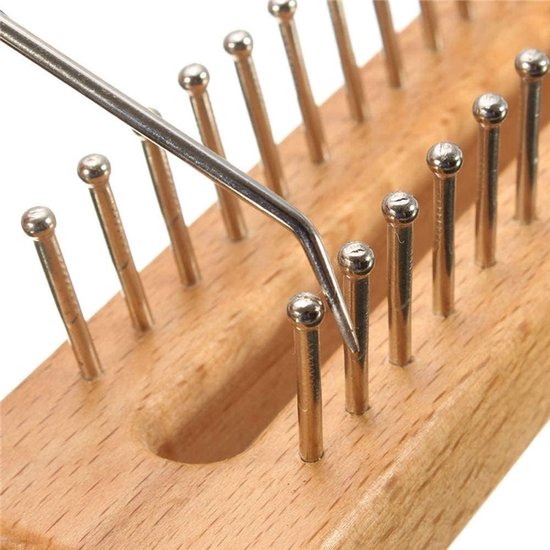 Handgemaakte Breimolen en Haakaccessoires voor DIY Sjaal en Hoed Creaties — afbeelding 4