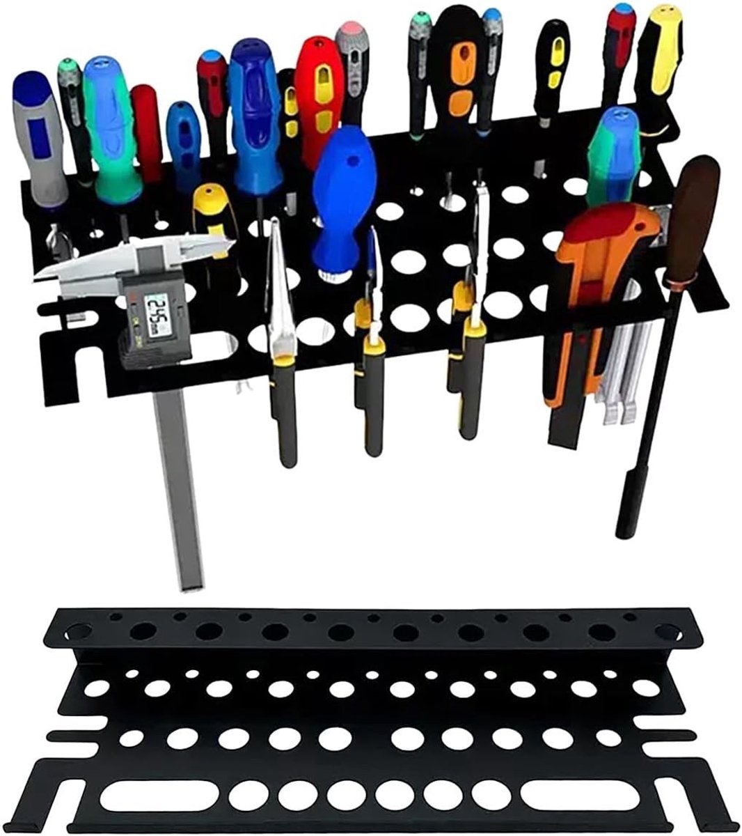 Gereedschapshouder voor Muur - 40 cm - Wandhouder voor Gereedschap - Voor Werkplaatsen en Garages