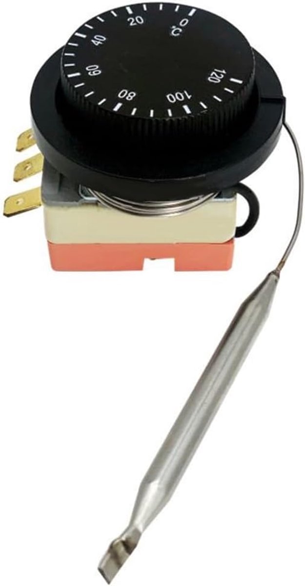 Ingebouwde thermostaat 0-120 °C temperatuurregelaar knop thermostaat - ShopVlot