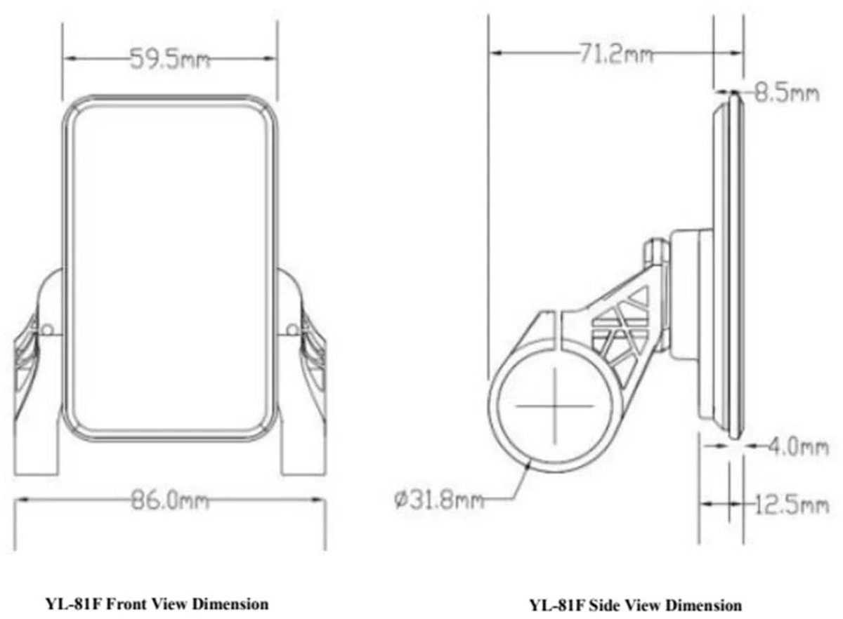 Currero Fatbike Scherm - LCD Display - Schermpje - E-Bike Accessoires - Elektrische Fiets - Dashboard - Snelheidsmeter - Kinderen & Volwassenen