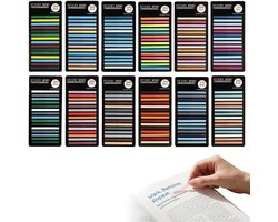3600 Transparante Sticky Notes Tabs voor Snelle Markering van Mappen, Boeken en Documenten, Ideaal voor Kantoor, School en Thuiswerk