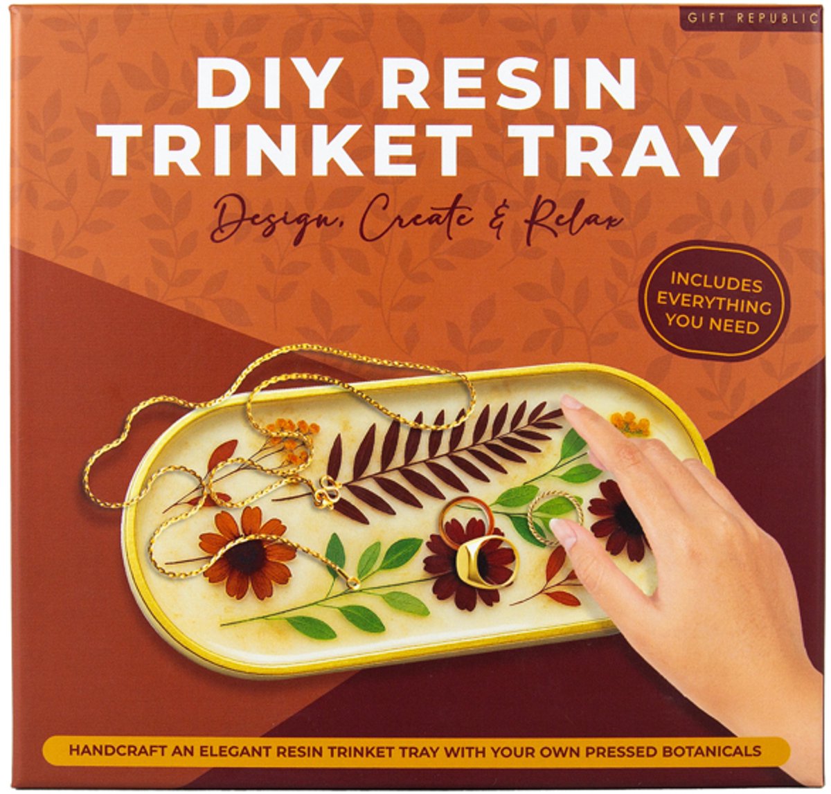 Gift Republic DIY kit - Resin Trinket Tray