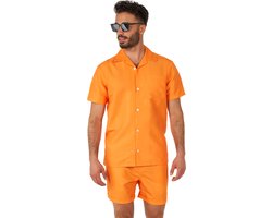 OppoSuits The Orange - Volwassenen - Heren Summer Set - Zomer Outfit - Festival - Oranje - Maat: L