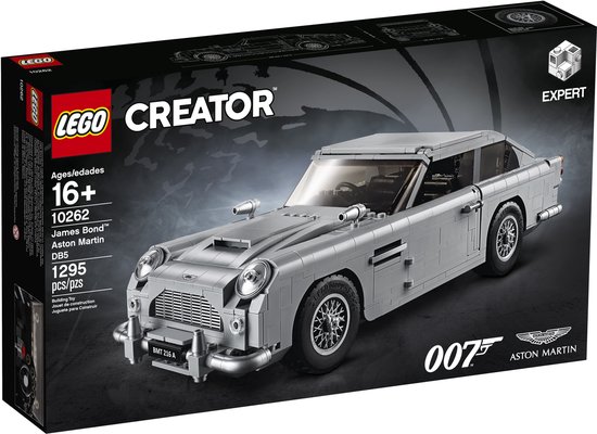 LEGO Creator Expert James Bond Aston Martin DB5, 1295 onderdelen.