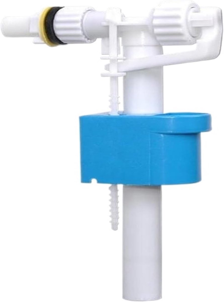 Kunststof - Vulklep voor zij-inlaat toiletreservoir, G1/2 zij-inlaat vulvlotterklep, schacht toiletvervanging - 26cm