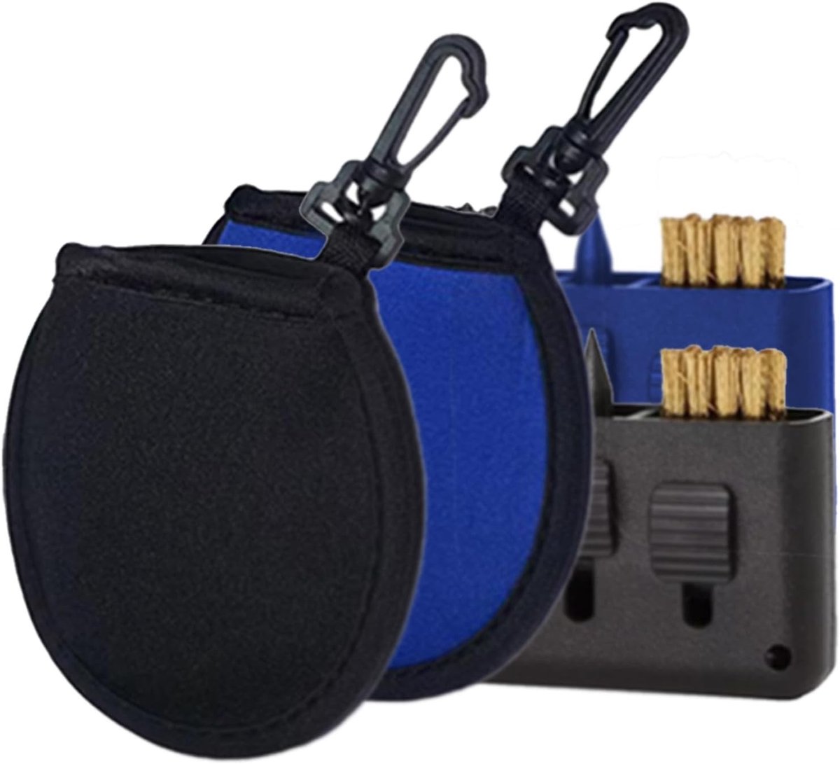 2 Stuks Waterdichte Golfbal Reinigingszakken voor Golfclubs, Geschikt voor Wasmachine en Golfwagens, Ideaal Golfaccessoire voor Mannen en Vrouwen