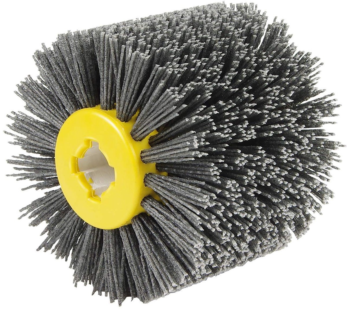Tekenwiel met 80 Grit Polijstschijf en Stalen Borstel, 19mm Gat, 120mm Diameter voor Efficiënte Schuurwerkzaamheden