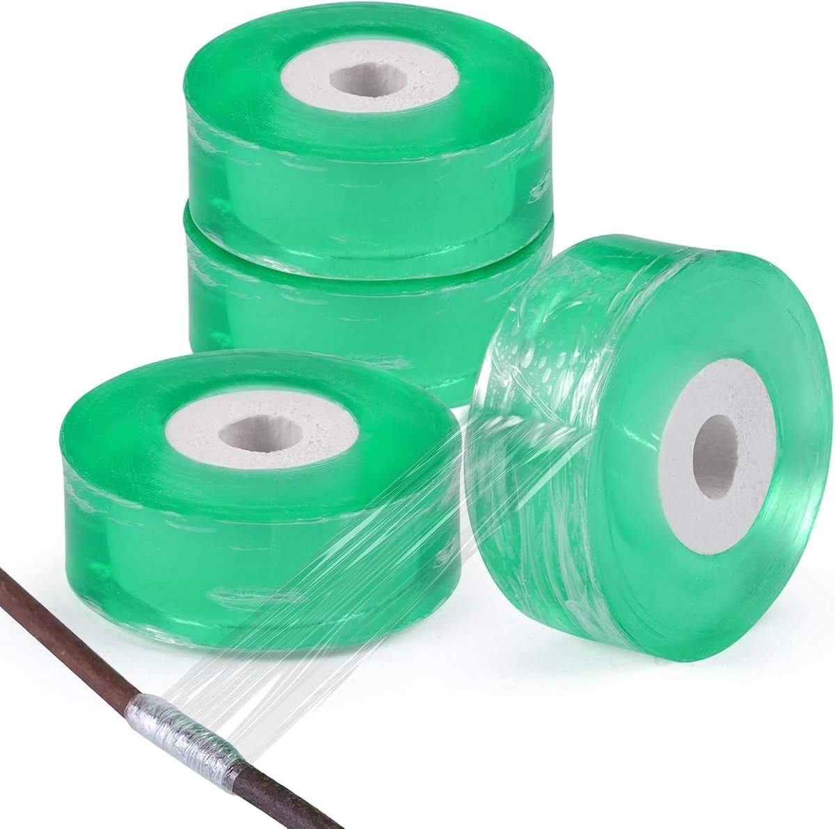 Kunstgras tape - Groen - 2 cm breed - Zelfklevend PVC band - Voor plantenveredeling en bescherming