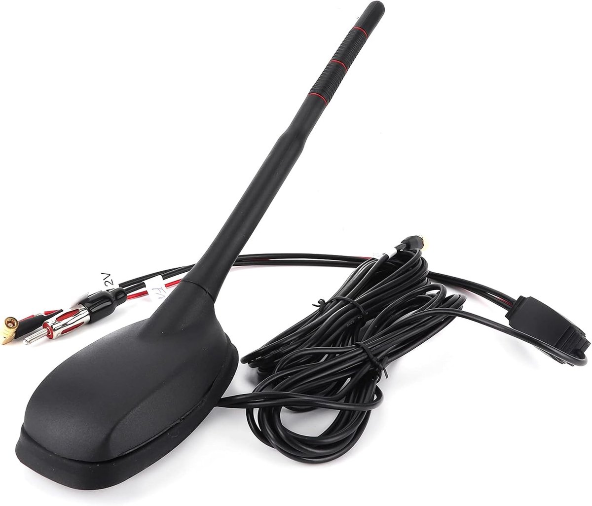 Fydun DAB + GPS + FM-antenne Actief Versterkt Top Roof Mount Waterdicht Stofdicht Universele Interface Plug & Play