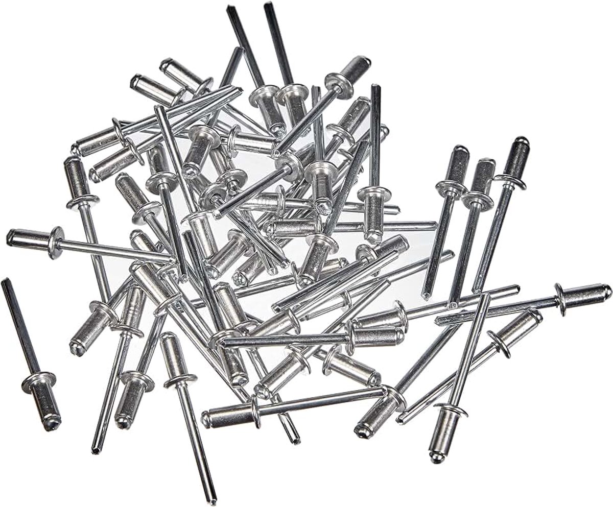 Blindklinknagels mini pack aluminium st. = 1 pakket, 5 x 10, 50 stuks, grijs, 100