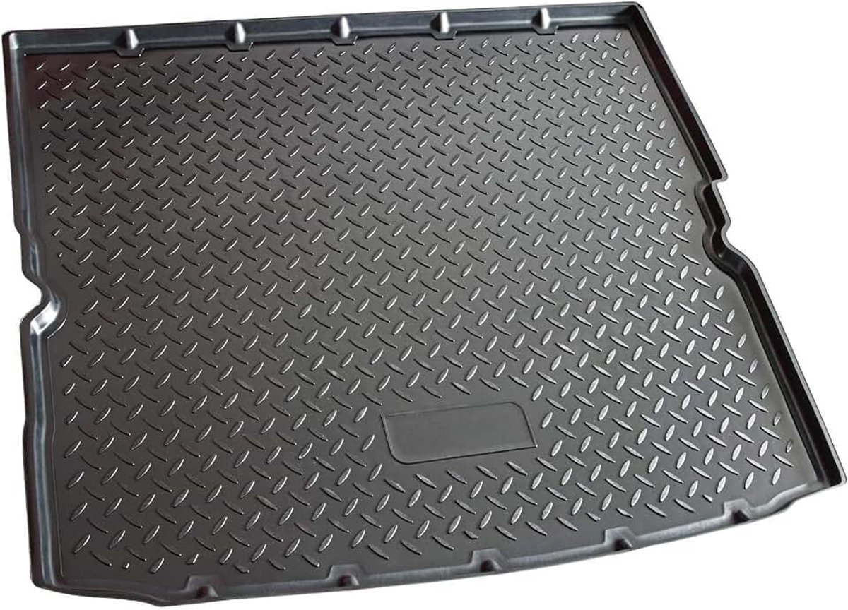 Kofferbakmat geschikt voor Opel Zafira B | 5-7 zitplaatsen | 2005-2014 | perfecte pasvorm met rand